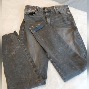 Joe's Jeans Distressed Gray Crop, 29 × 26